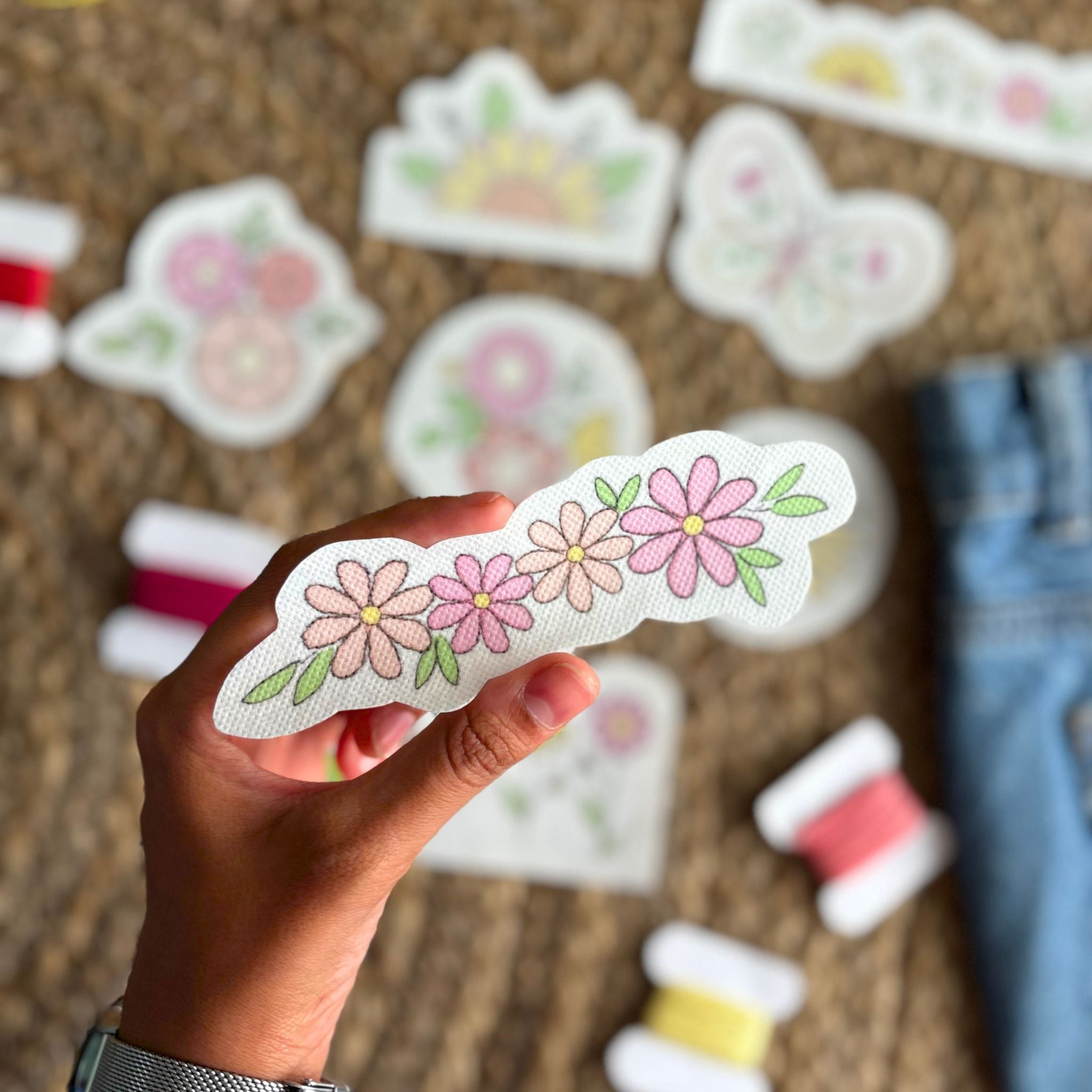 The Flower Love Stick and Stitch Kit