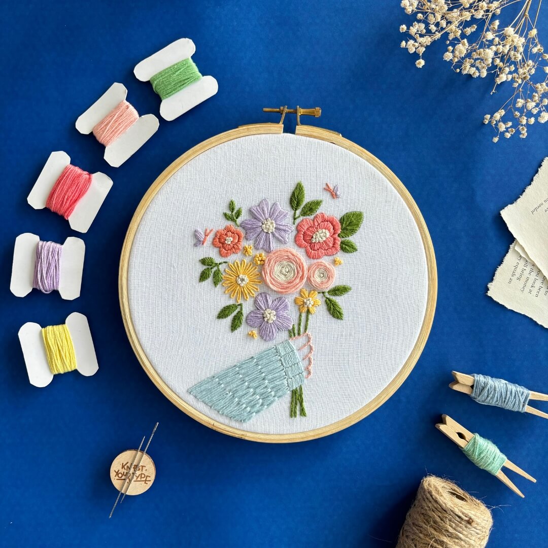 The Aesthetic Love DIY Embroidery Kit - Bundle Of 2