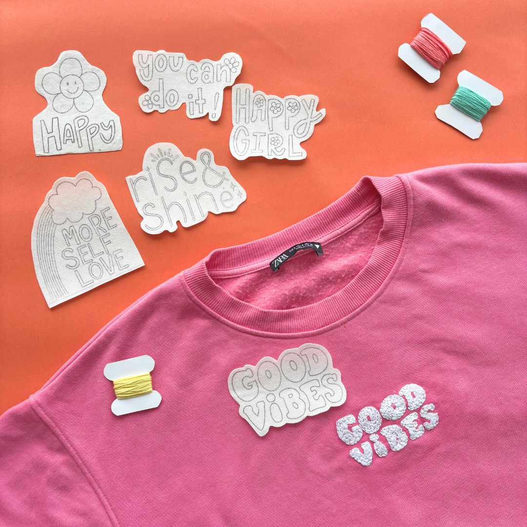Stick and Stitch Kit - Bundle of 3