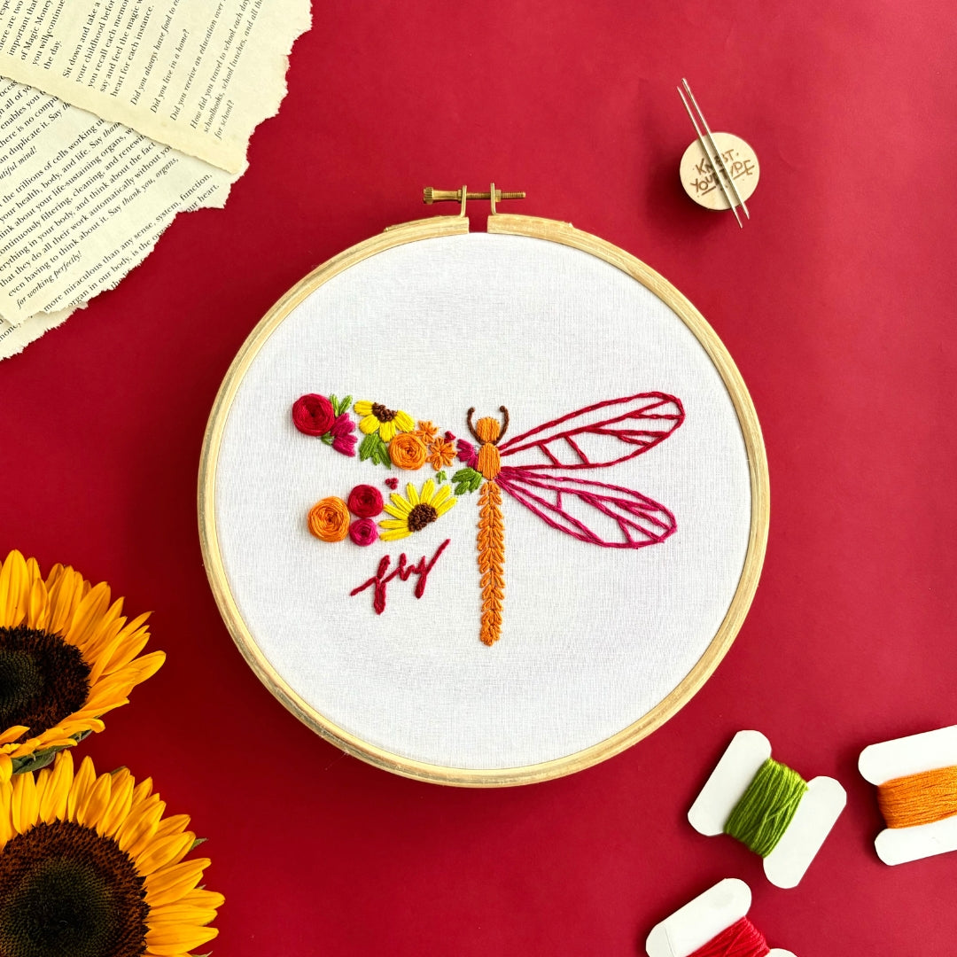 The Quirky DIY Embroidery Kit - Bundle Of 2