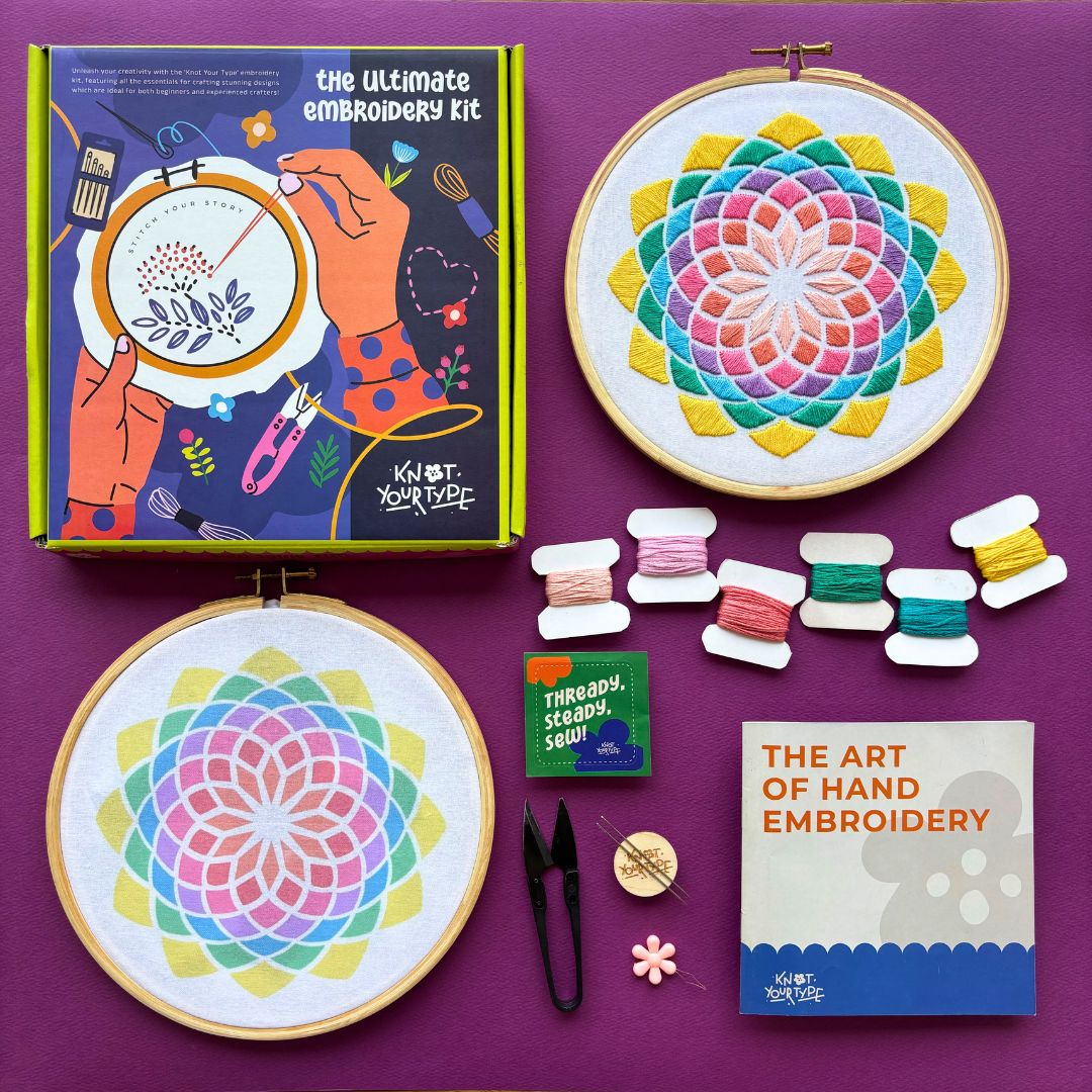 Stitch By Colours DIY Embroidery Kit