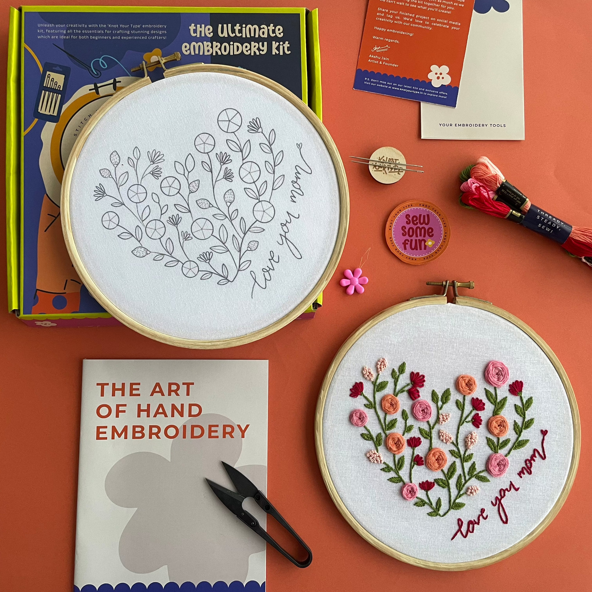 Mother's Love Special DIY Embroidery Kit