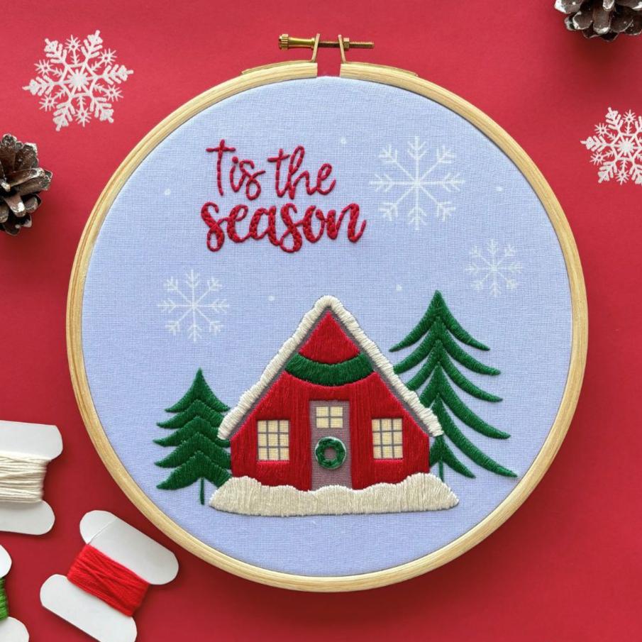 Winter Wonder DIY Embroidery Kit - Bundle Of 3