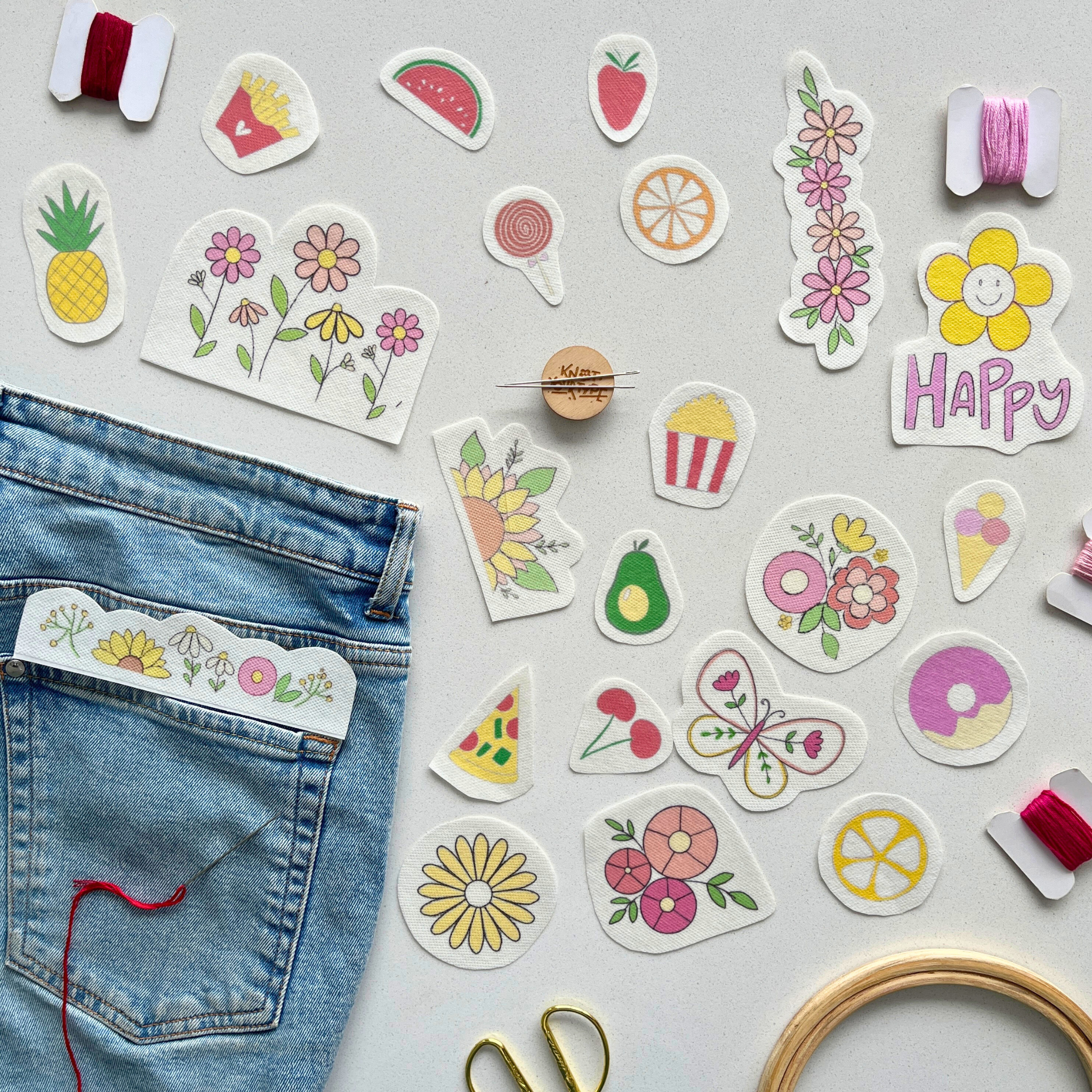 The Floral Sticker set- Bundle of 2
